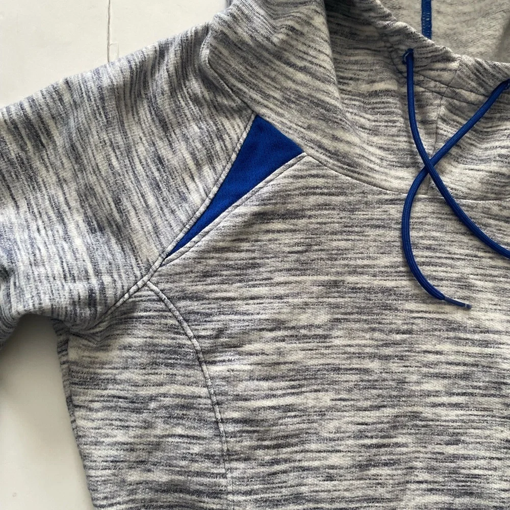 Under Armour Girls Charged Cotton Storm Marble Hoodie Sz 4-6